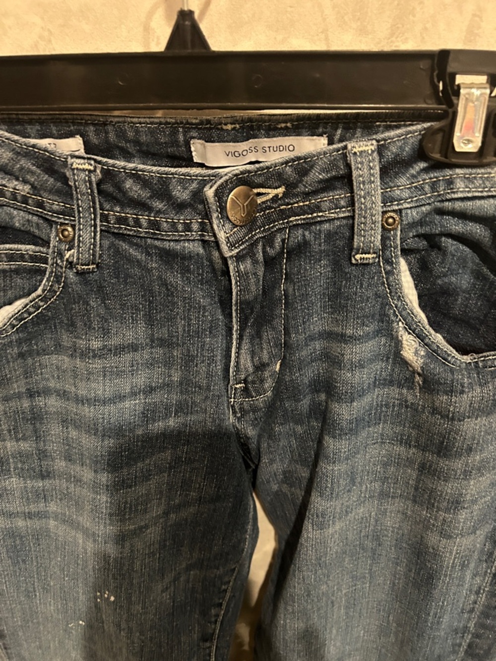 Vigoss Blue Wide Leg Jeans